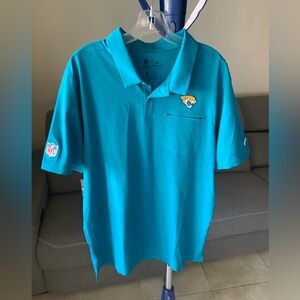 Teal Nike Jacksonville Jaguars Men’s Sz XL Short Sleeve Shirt’s